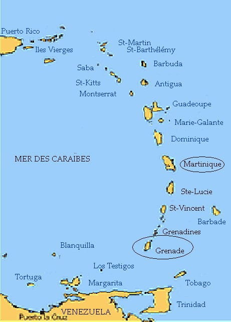Nous avons quitté ce matin l'île de Grenade pour entamer tranquillement not…