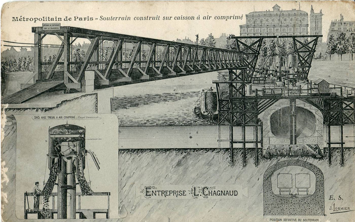 XIXe siècle, la maladie des caissons – Plongée Infos